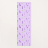 Lavendel paars Yoga Mat (Voorkant)