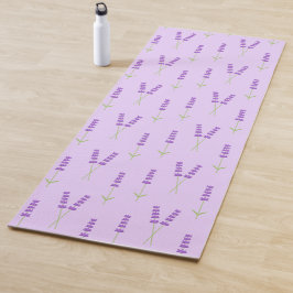 Lavendel paars Yoga Mat