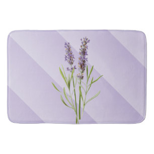 Lavendel Paars Zachte en Elegante Badmat