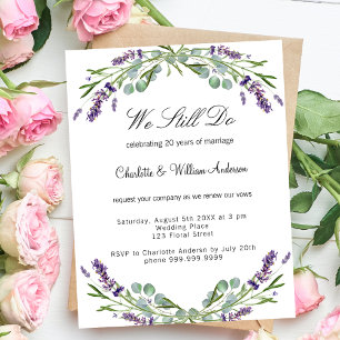 Lavendel paarse bloemen budget gelofte vernieuwing