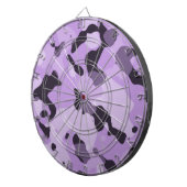 Lavendel Paarse Camo; Camouflage Dartbord (Voorkant Rechts)