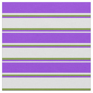 Lavendel, Paarse en groen gekleurd patroon Stof
