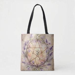 Lavendel & Pentacle Tas - Witch's Garden Dreams
