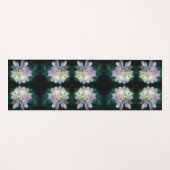 Lavendel pioenbloem in bloei Abstract Yogamat (Voorkant (horizontaal))