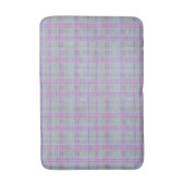 Lavendel Plaid Harmonie Badmat (Voorkant Verticaal)