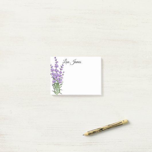 Lavendel Post-it-Notes Post-it® Notes (Op bureau)