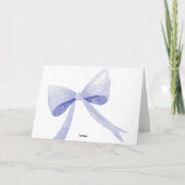 Lavendel Pot Waterverf Moederdag Kaart (Achterkant)