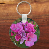 lavendel roze roos sleutelhanger (Achterkant)