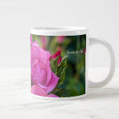 Lavendel Roze Rose Extra Grote Beker (Rechts)