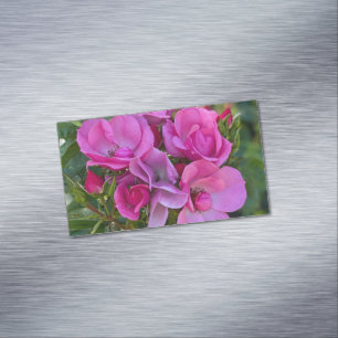 Lavendel Roze Rose Magnetisch Visitekaartje