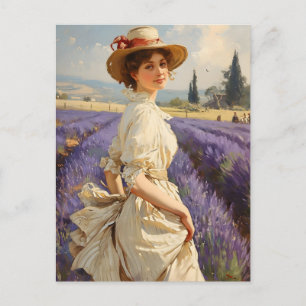 Lavendel Serenity:  Provence Briefkaart