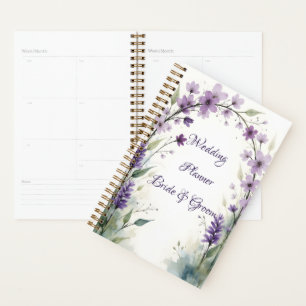 Lavendel Sering Bloemboog Bruiloft Planner