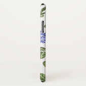 Lavendel Sering Monogram Case-Mate iPhone Case (Achterkant / rechts)