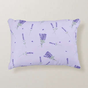Lavendel Sering Wilde Bloem Florale Botanische Accent Kussen