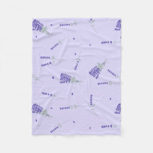 Lavendel Sering Wilde Bloem Florale Botanische Fleece Deken