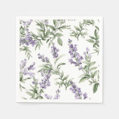 Lavendel, Servet (Voorkant)