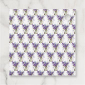 Lavendel stenen pot bruiloftsborrel  bedankjes labels (Achterkant)