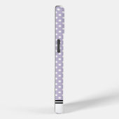 Lavendel Stippen Aangepaste Samsung Case-Mate iPhone Case (Achterkant / Rechts)