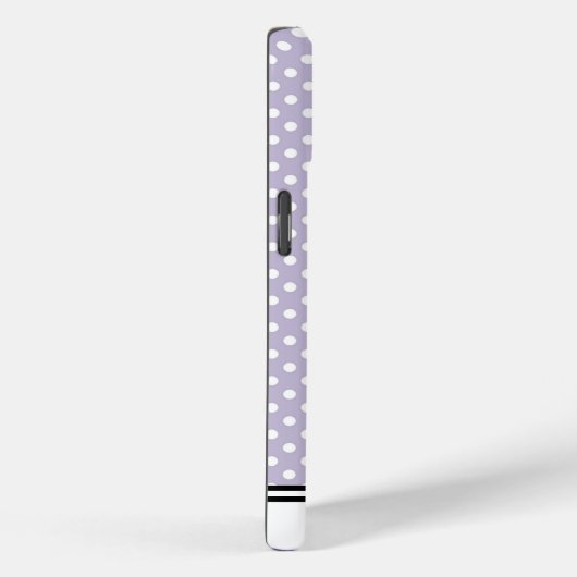 Lavendel Stippen Aangepaste Samsung Case-Mate iPhone Case (Achterkant / Rechts)