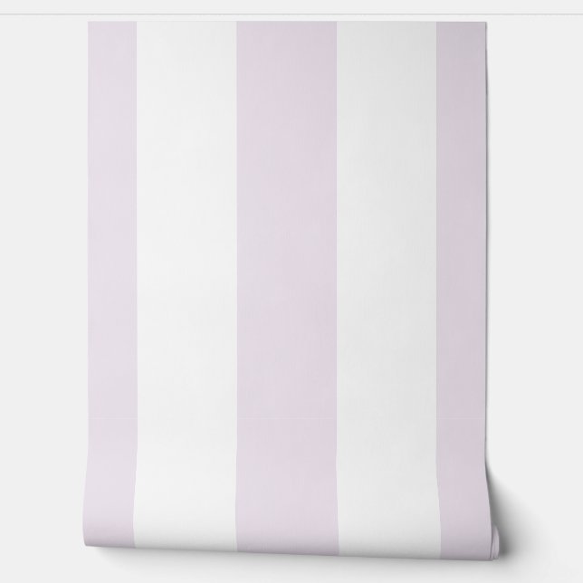 Lavendel Strepen Behang (Afrollen)