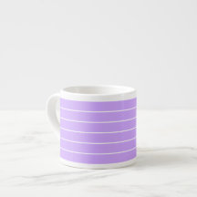 lavendel strepen KLEINE 6oz ESPRESSO CUPS