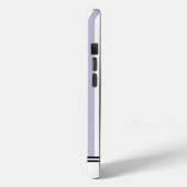 Lavendel Stripes Custom Samsung Case-Mate iPhone Case (Achterkant / Links)