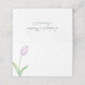 Lavendel Tulp Solo Moderne Paarse Tent (Buitenkant ongevouwen)