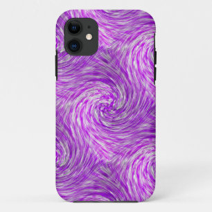 Lavendel Twirls....... iPhone 11 Hoesje