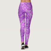 Lavendel Twirls...... Leggings (Achterkant)