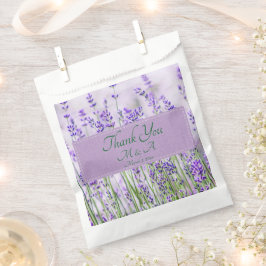 Lavendel Velden Wedding Favoriet Tassen Bedankzakje