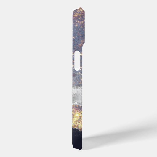 Lavendel Violet Gold Star Swatch Case-Mate iPhone Case (Achterkant / Rechts)