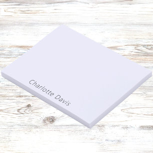 Lavendel violette naam post-it® notes