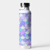 Lavendel vis schaal patroon waterfles (Rechts)
