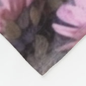 Lavendel vliesdeken Klaagliederen 3:23 Fleece Deken (Hoek)