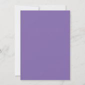 Lavendel Vlinders Botanisch Save The Date (Achterkant)