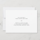 Lavendel voor mijn moeder op mijn trouwdag Kaart (Achterkant)