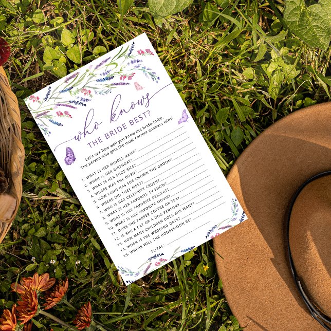 Lavendel Wie Weet Bruid De Beste Douche Spel (Creator heeft geüpload)