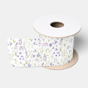 Lavendel Wilde Bloem Bloempatroon Lint