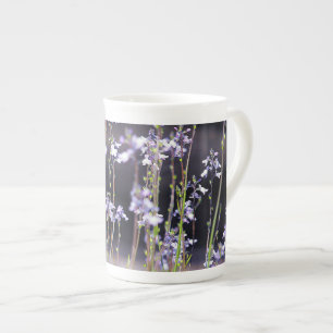 Lavendel Wilde Bloemen Porselein Kop