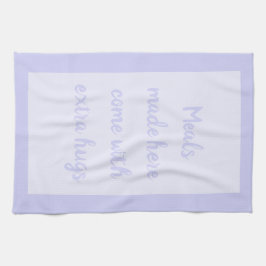 Lavendel - Wit Theedoek