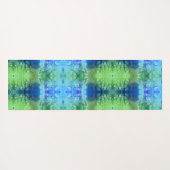 Lavendel X GL Ikat 8 Yogamat (Achterkant (horizontaal))