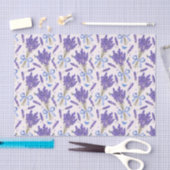 Lavendelbloemen Tissuepapier (Craft)