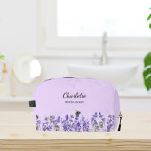 Lavendelbloemen violette bruidsmeisje toilettasje