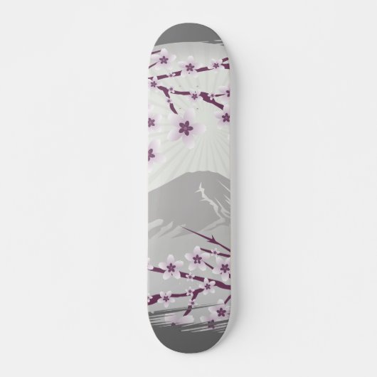 Lavendelbloesem Skateboard (Voorkant)