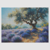 Lavendelboom Decoupage tissuepapier (Voorkant)