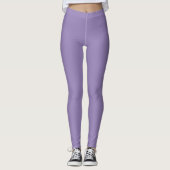 Lavendeldroom met hoge taille leggings (Voorkant)