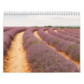 Lavendelfoto's van Frankrijk Home Decor Kalender (Hoes)