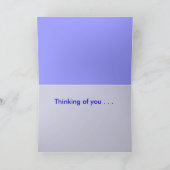 lavendelhut kaart (Binnen)