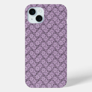 Lavendelkant Bloemen iPhone Case