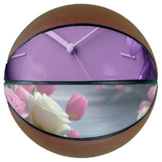 Lavendelklok & Zachte Tulpen Kunstbasketbal Basketbal